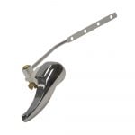 8 in. Universal Curved Toilet Handle in Chrome 8 in. Universal Curved Toilet Handle in Chrome