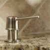 1st image of Universal Soap Dispenser with Straight Nozzle in Brushed Nickel