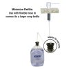3rd image of Universal Soap Dispenser with Straight Nozzle in White
