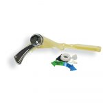 Universal Dual Flush Toilet Handle in Chrome - Model 10071