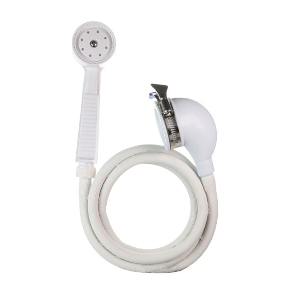VersaSpray Portable Hand Held Shower Head Sprayer for Bathtubs without Diverter VersaSpray Portable Hand Held Shower Head Sprayer for Bathtubs without Diverter
