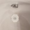 2nd image of Hair Catcher Bathroom Tub Strainer in White 2nd image of Hair Catcher Bathroom Tub Strainer in White