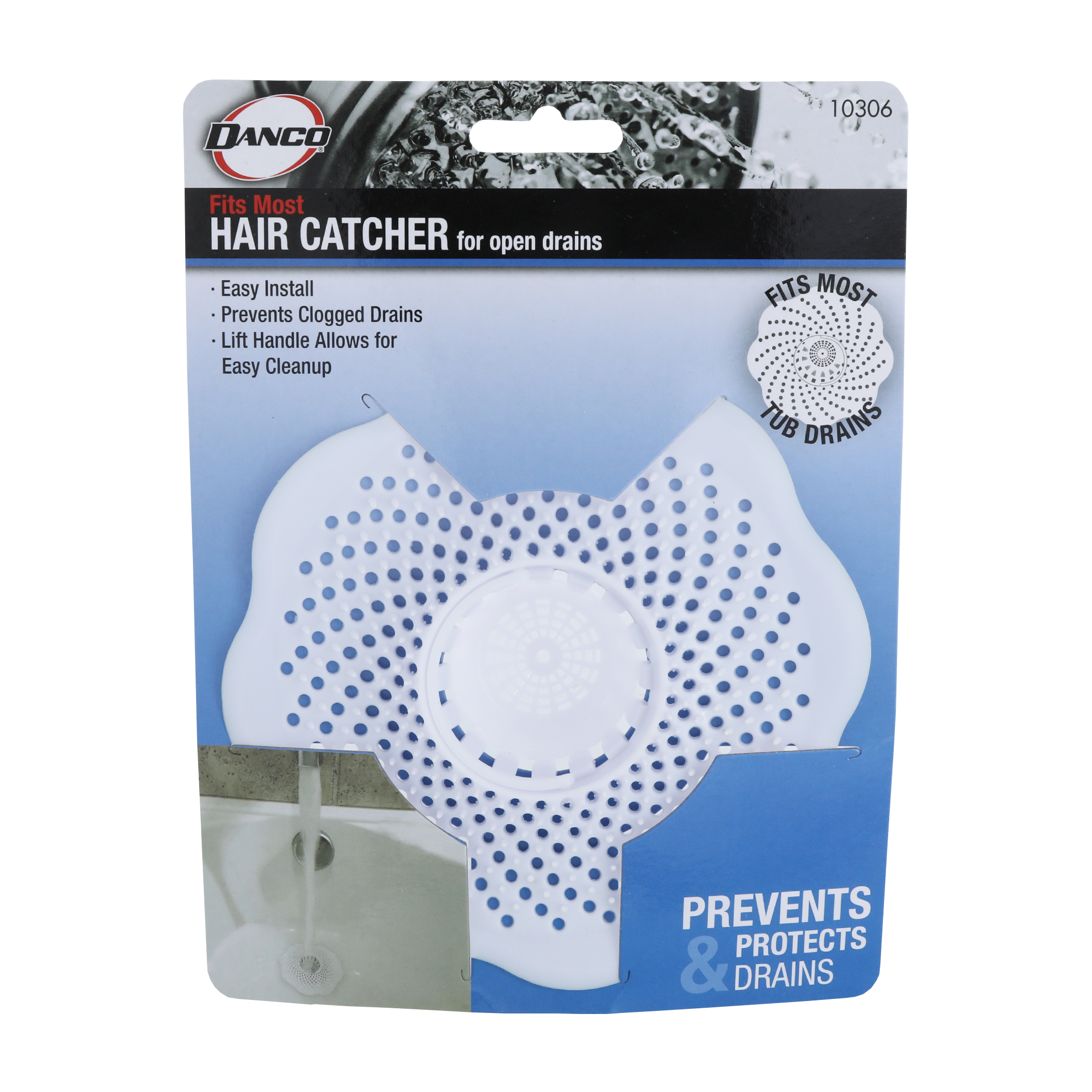 7th image of Hair Catcher Bathroom Tub Strainer in White 7th image of Hair Catcher Bathroom Tub Strainer in White