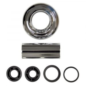 Universal Tub/Shower Flange Set in Chrome Universal Tub/Shower Flange Set in Chrome