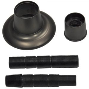 Universal Adjustable Tub/Shower Handle Flange in Oil Rubbed Bronze Universal Adjustable Tub/Shower Handle Flange in Oil Rubbed Bronze
