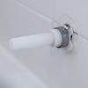 11th image of 8 in. Decorative Tub Spout with Pull Down Diverter in Brushed Nickel