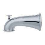 6 in. Decorative Tub Spout with Pull Up Diverter in Chrome - Model 10315
