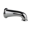 3rd image of 8 in. Decorative Tub Spout with Pull Down Diverter in Chrome