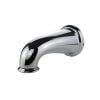 10th image of 8 in. Decorative Tub Spout with Pull Down Diverter in Chrome