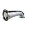 23rd image of 8 in. Decorative Tub Spout with Pull Down Diverter in Chrome