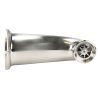 9th image of 8 in. Decorative Tub Spout with Pull Down Diverter in Brushed Nickel