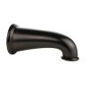 2nd image of 8 in. Decorative Tub Spout with Pull Down Diverter in Oil Rubbed Bronze
