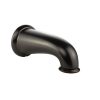 4th image of 8 in. Decorative Tub Spout with Pull Down Diverter in Oil Rubbed Bronze