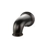 8th image of 8 in. Decorative Tub Spout with Pull Down Diverter in Oil Rubbed Bronze