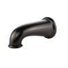 10th image of 8 in. Decorative Tub Spout with Pull Down Diverter in Oil Rubbed Bronze
