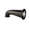 15th image of 8 in. Decorative Tub Spout with Pull Down Diverter in Oil Rubbed Bronze