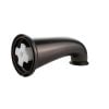 22nd image of 8 in. Decorative Tub Spout with Pull Down Diverter in Oil Rubbed Bronze