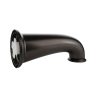 23rd image of 8 in. Decorative Tub Spout with Pull Down Diverter in Oil Rubbed Bronze