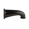 24th image of 8 in. Decorative Tub Spout with Pull Down Diverter in Oil Rubbed Bronze