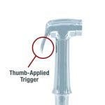 10th image of Transitional Side Spray with Guide in Chrome