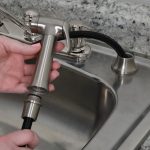 2nd image of Transitional Side Spray with Guide in Brushed Nickel