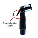 3rd image of Economy Kitchen Side Spray with Guide in Black