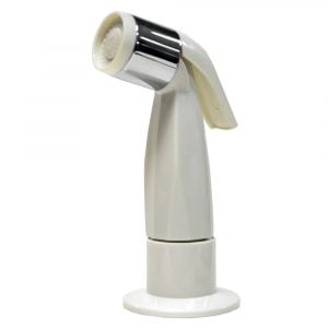 Economy Kitchen Side Spray with Guide in White Economy Kitchen Side Spray with Guide in White