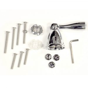 Universal Decorative Lever Handle in Chrome Universal Decorative Lever Handle in Chrome