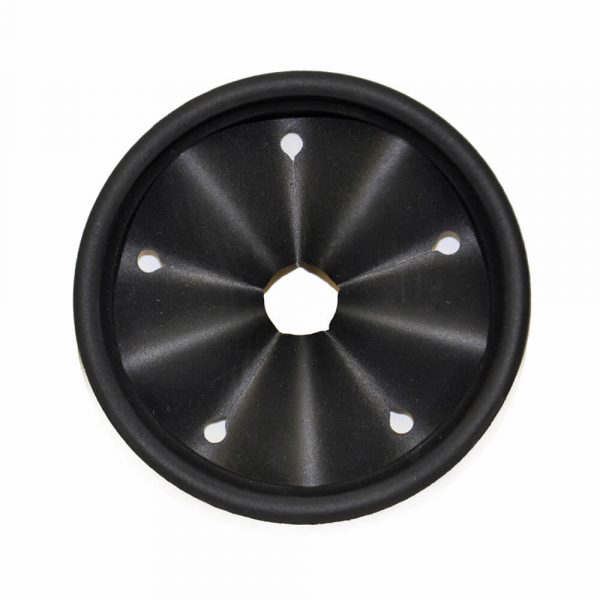 3.45 inch Garbage Disposal Splash Guard in Black