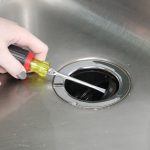 7th image of 3.45 inch Garbage Disposal Splash Guard in Black