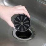 6th image of 3.45 inch Garbage Disposal Splash Guard in Black