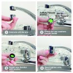 2nd image of 1.0 GPM Extra Water Saving Dual Thread Faucet Aerator in Chrome