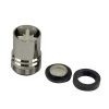 3rd image of 0.25 GPM Dual Thread Extreme Water Saving Faucet Aerator in Chrome