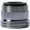 3rd image of 15/16”- 27M or 55/64”- 27F X 3/4” GHTM Chrome Garden Hose Adapter