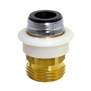 15/16 in.-27M or 55/64 in.-27F x 3/4 in. GHTM Dishwasher Snap Coupling Adapter 15/16 in.-27M or 55/64 in.-27F x 3/4 in. GHTM Dishwasher Snap Coupling Adapter