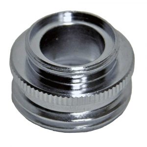 13/16'-27M x 3/4'-GHM or 13/16'27F Chrome Garden Hose Adapter 13/16'-27M x 3/4'-GHM or 13/16'27F Chrome Garden Hose Adapter