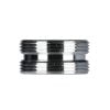 2nd image of 55/64 in.-27M x 55/64 in.-27M Chrome Male/Male Aerator Adapter