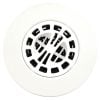 4th image of Hair Catcher Shower Drain Cover in White