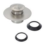 EZ Drain Cover in Brushed Nickel - Model 10534