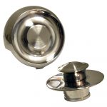 EZ Drain Cover Trim Kit in Brushed Nickel - Model 10547