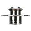 5th image of EZ Drain Cover Trim Kit in Brushed Nickel