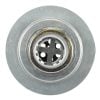 2nd image of 4 1/2″ Mobile Home Flat Top Shower Drain Strainer in Chrome