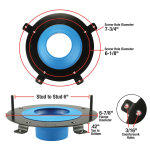 2nd image of HydroSeat Toilet Flange Repair