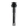 7th image of EZ Connect Pop-up Brass Lavatory Drain in Brushed Nickel