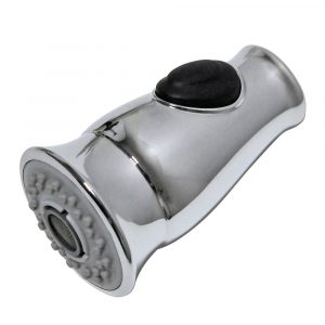 Smart Spray Pull Down Faucet Spray Head in Chrome Smart Spray Pull Down Faucet Spray Head in Chrome