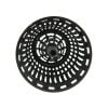 10th image of Hair Catcher Shower Drain Cover in Chrome w/ Hair Catcher Replacement Baskets