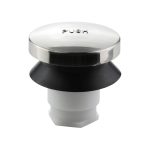 Touch-Toe Bathtub Drain Stopper in Brushed Nickel - Model 10755