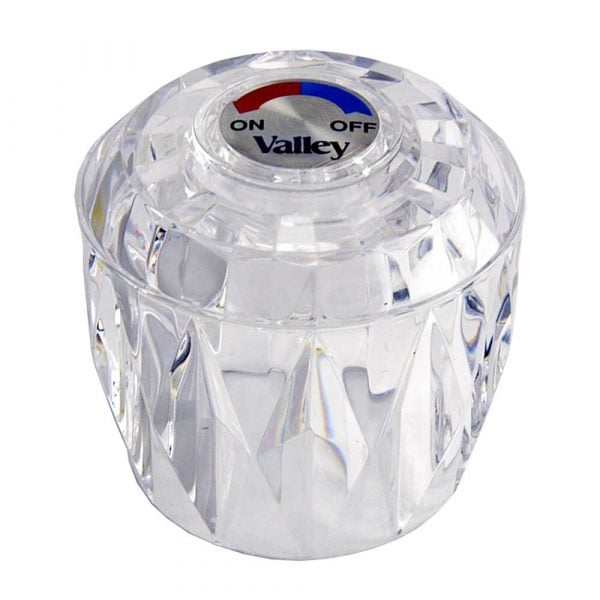 Diverter Handle for Valley in Clear Acrylic
