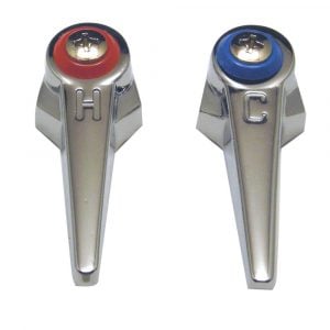 Faucet Handles for T&S Brass in Chrome Faucet Handles for T&S Brass in Chrome