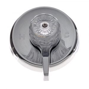 Universal Tub/Shower Trim Kit w/ 5.5" Flange for Mixet in Chrome Universal Tub/Shower Trim Kit w/ 5.5" Flange for Mixet in Chrome